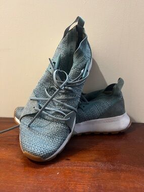 Slip-On Knit Athletic Sneakers - Teal